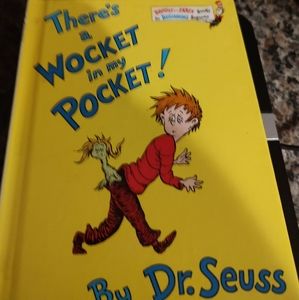 Dr. Seuss's Book There's A Wocket In My Pocket First Edition Print 1974